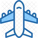 Airplane Aircraft Transportation Icon