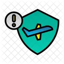Airplane Business Digital Icon