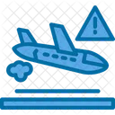 Airplane Accident Accident Air Accident Insurance Icon