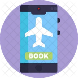 Airplane Booking  Icon