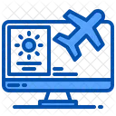 Airplane Booking  Icon