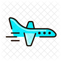 Airplane delivery  Icon