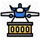 Airplane Delivery Airplane Transportation Icon