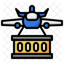 Airplane Delivery  Icon