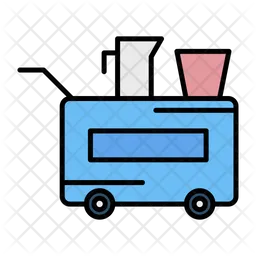 Airplane Food Trolley  Icon