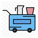 Trolley Travel Food Icon