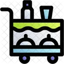 Airplane Food Trolley Trolley Travel Icon