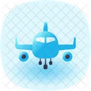 Airplane Front View Icon