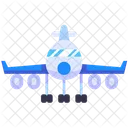 Airplane Front View  Icon