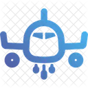 Airplane Front View Icon