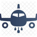 Airplane Front View Icon