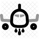 Airplane Front View Icon