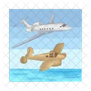 Plane Airplane Flight Icon