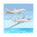 Plane Airplane Flight Icon