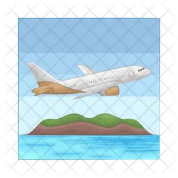 Airplane  Icon