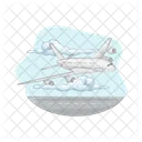 Plane Airplane Flight Icon