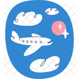 Airplane  Icon