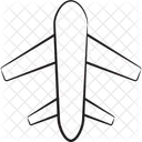 Plane Flight Travel Icon