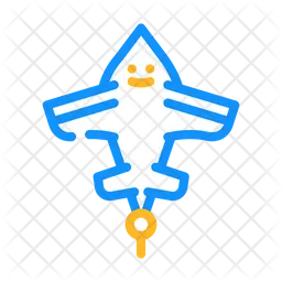 Airplane Kite  Icon