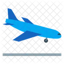 Airplane Landing  Icon