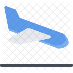 Airplane Landing Icon