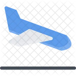 Airplane Landing  Icon