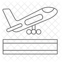 Airplane launch  Icon