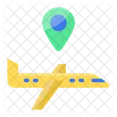 Airplane location  Icon