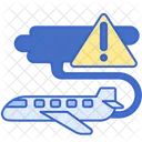 Airplane Pollution  Icon