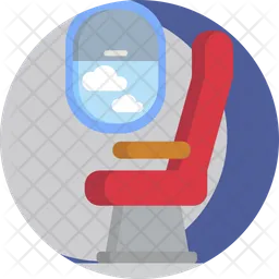 Airplane Seat  Icon