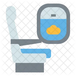 Airplane Seat  Icon