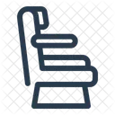 Airplane Seat Building Blueprint Icon