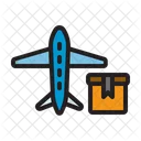 Airplane Shipping  Icon
