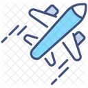 Airplane silhouette  Icon