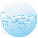Flight Aeroplane Aircraft Icône