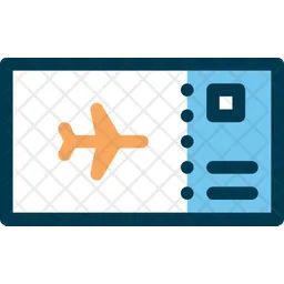 Airplane ticket  Icon