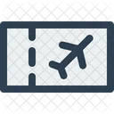 Airplane Ticket  Icon