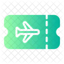 Airplane ticket  Icon