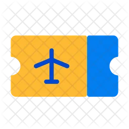 Airplane Ticket  Icon