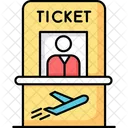 Airport Terminal Ticket Icon