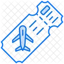 Airplane ticket  Icon