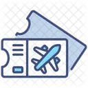 Airplane ticket  Icon