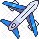 Airplane Top View  Icon