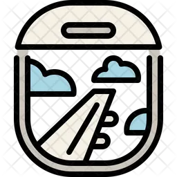 Airplane window  Icon