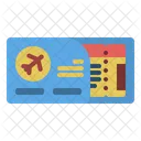 Airplaneticket Plane Travel Icon