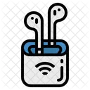 Headphones Audio Wireless Icon