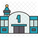 Airport Terminal Building Icon