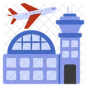 Airport Airfield Airdrome Icon
