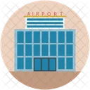 Airport Building Commercial Icon