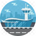 Airport Control Tower Icon